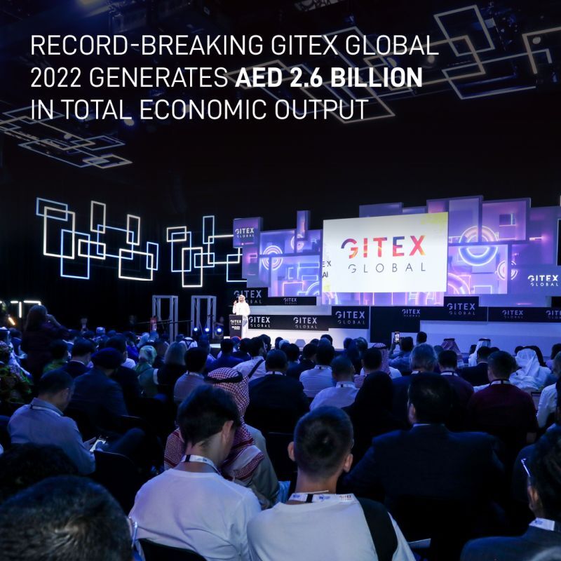 Record-breaking GITEX GLOBAL 2022 generates AED2.6 billion in total economic output