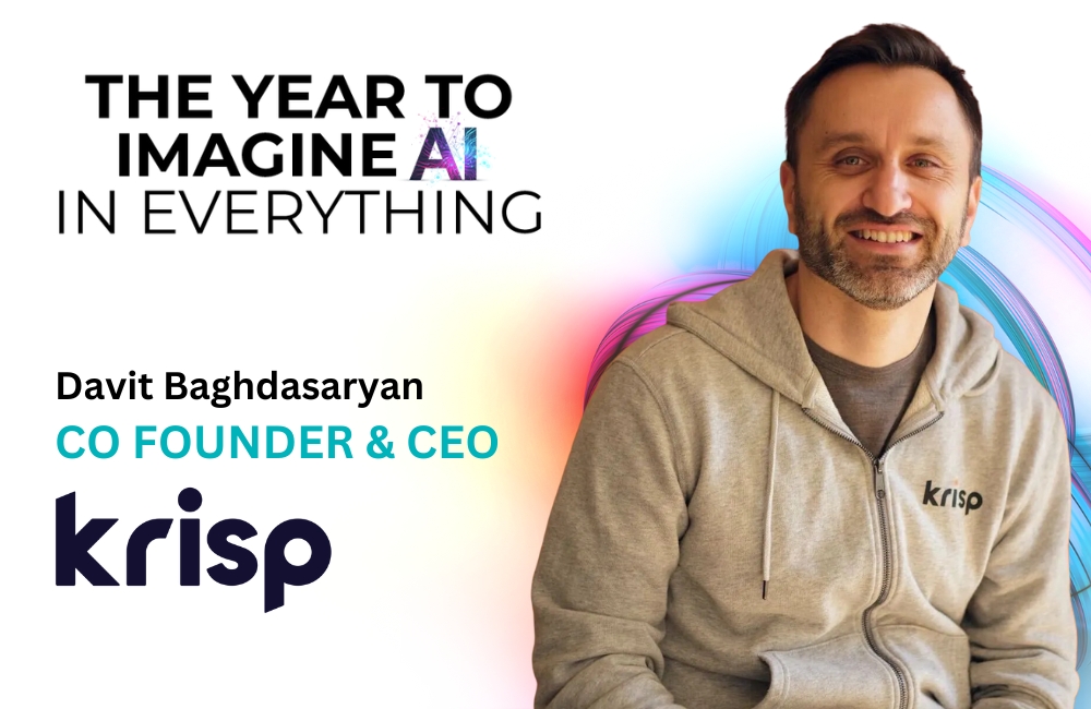 Interview with Davit Baghdasaryan, CEO and Co Founder of Krisp